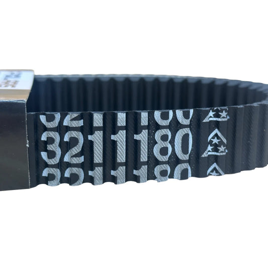 3211180 CVT belt with part number label