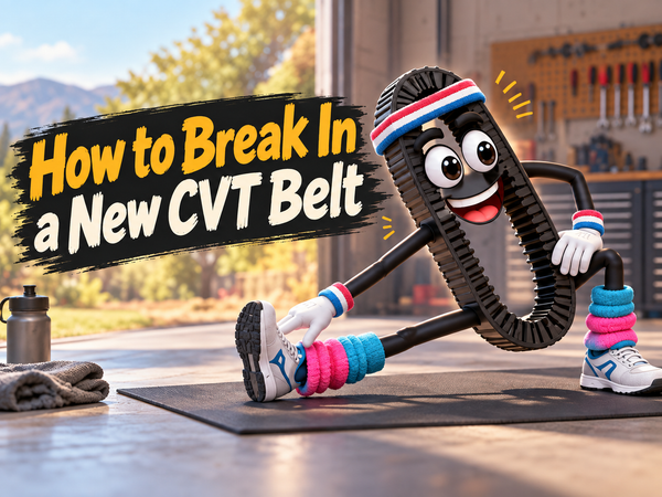 How to Break In a New CVT Belt - And Help It Live a Long, Happy Life