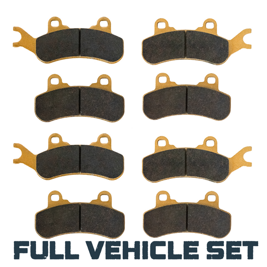 Can-Am Maverick X3/MAX/Sport/Trail 2017-2026 Front & Rear Ceramic Brake Pad Set
