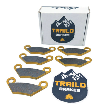 Polaris Sportsman 400/450/500/570/800 2009-2024 Ridge Rider Rotor and Pad Kit
