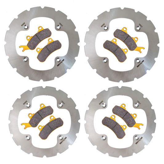 Can-Am Maverick X3 2017-2026 Ridge Rider Rotor and Pad Kit