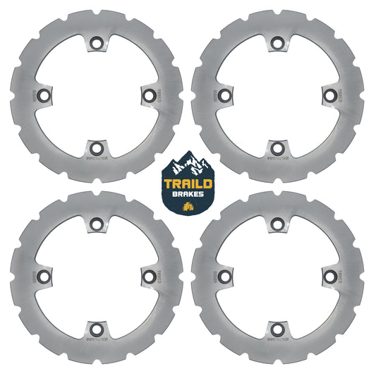 Kawasaki KRX/KRX4 1000 2020-2026 Ridge Rider Disc Brake Rotor Kit