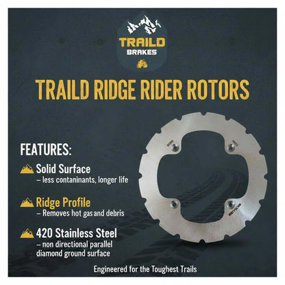 CFMoto U10 PRO/U10XL PRO 2025-2026 Ridge Rider Disc Brake Rotors