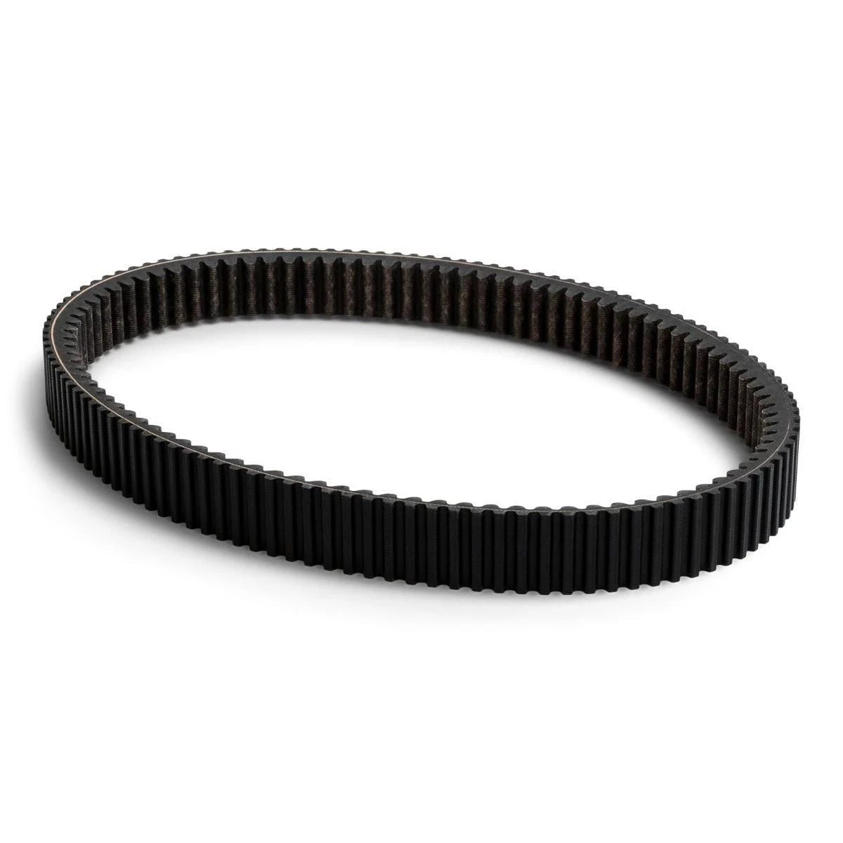 Can-Am 652 ribbed drive belt with green printed specifications