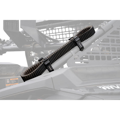 Tusk Billet UTV Spare Belt Holder Kit With Tusk Pro Torque CVT Belt