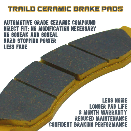 Arctic Cat/Textron Wildcat X 2018-2019 Ceramic Brake Pad Set